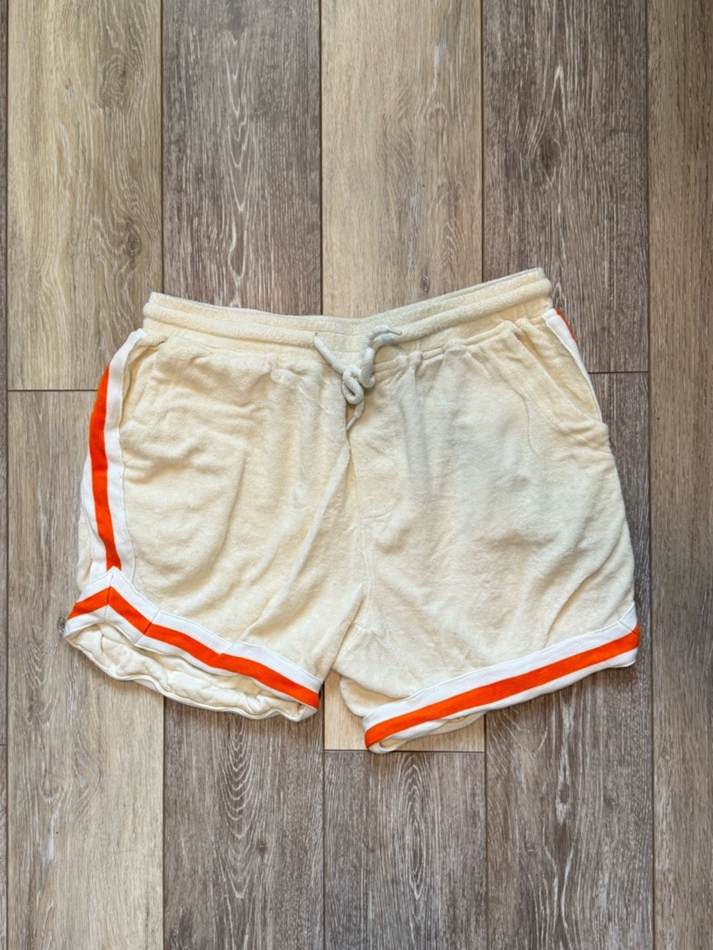 Tombolo Crouching Tiger Hidden Beverage Terry Shorts, size M